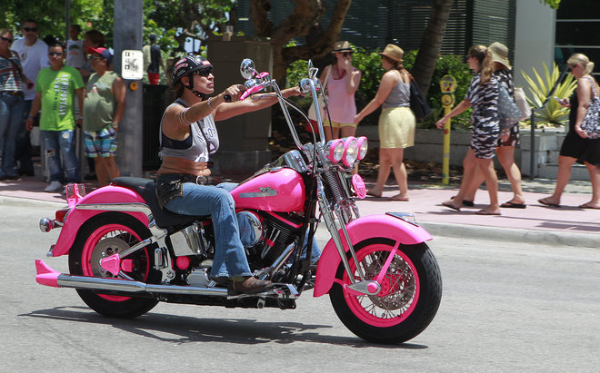 Pink Harley Davidson Sportster Pink Harley Davidson Sportster