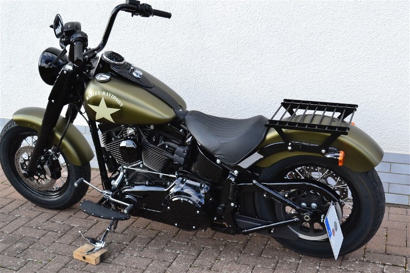 Harley Softail Slim >> Front-Gepäckträger (S. 3) - Milwaukee V-Twin Forum ... Harley Softail Slim >> Front-Gepäckträger (S. 3) - Milwaukee V-Twin Forum ...