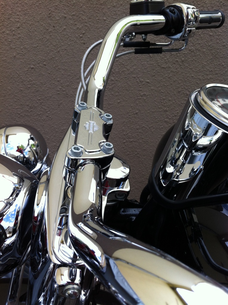 softail deluxe risers