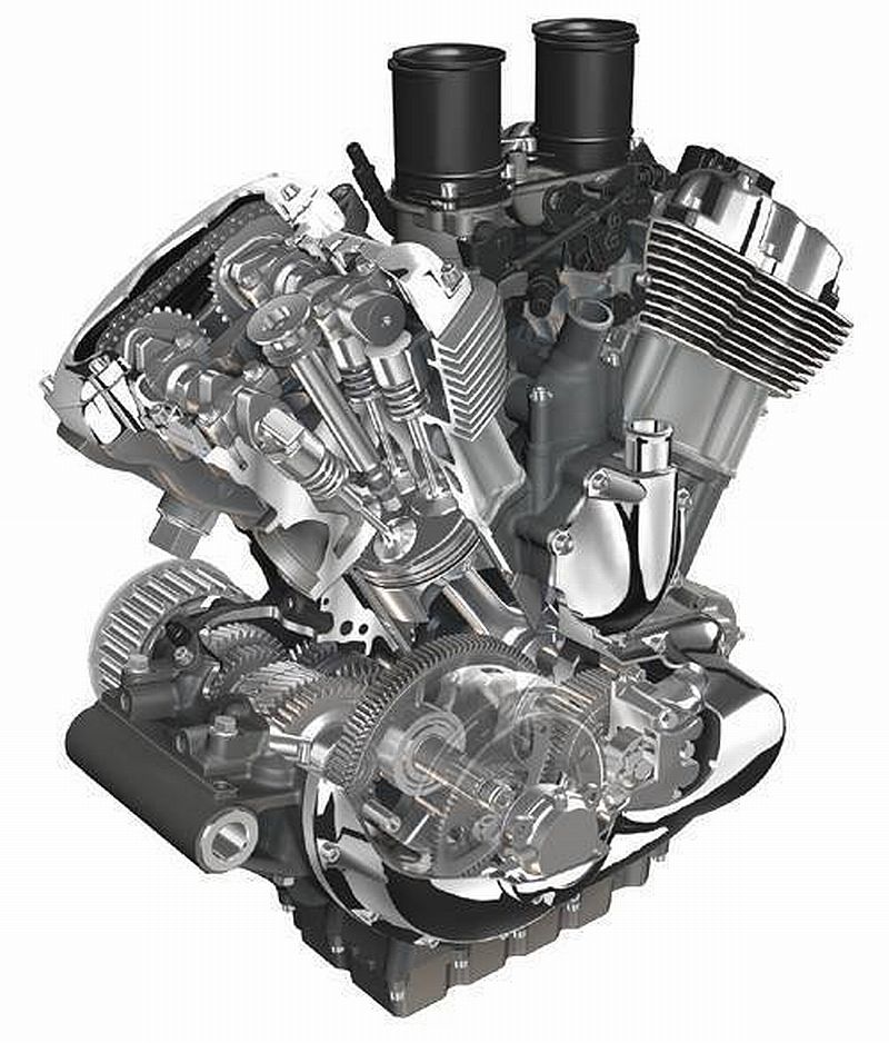 Alle VRSC: Kurbelwelle V-Rod (S. 1) - Milwaukee V-Twin ... honda shadow aero headlight wiring 