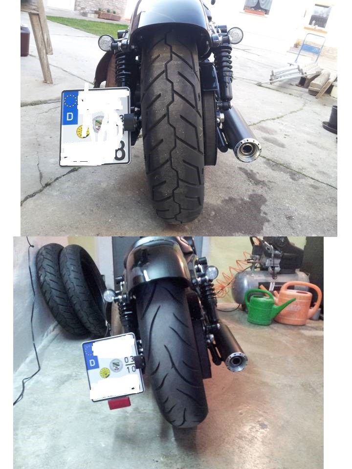 Harley Softail Slim >> XL 1200 Forty-Eight: Reifen Frage: Avon Cobra 150 vs ... Harley Softail Slim >> XL 1200 Forty-Eight: Reifen Frage: Avon Cobra 150 vs ...